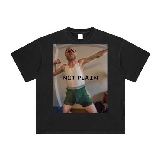 NOT PLAIN SUPERMAN  Washed T-Shirt