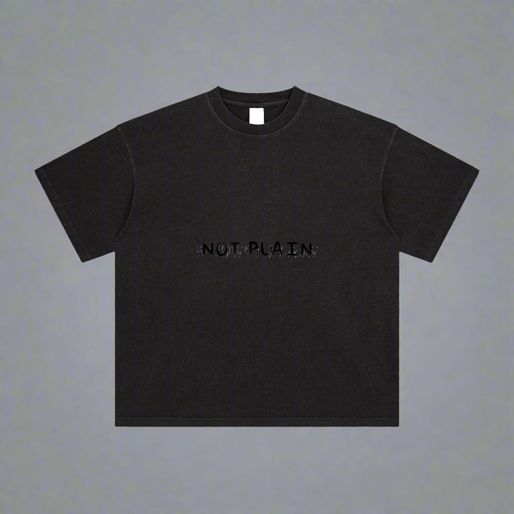 NOT PLAIN REG TEE