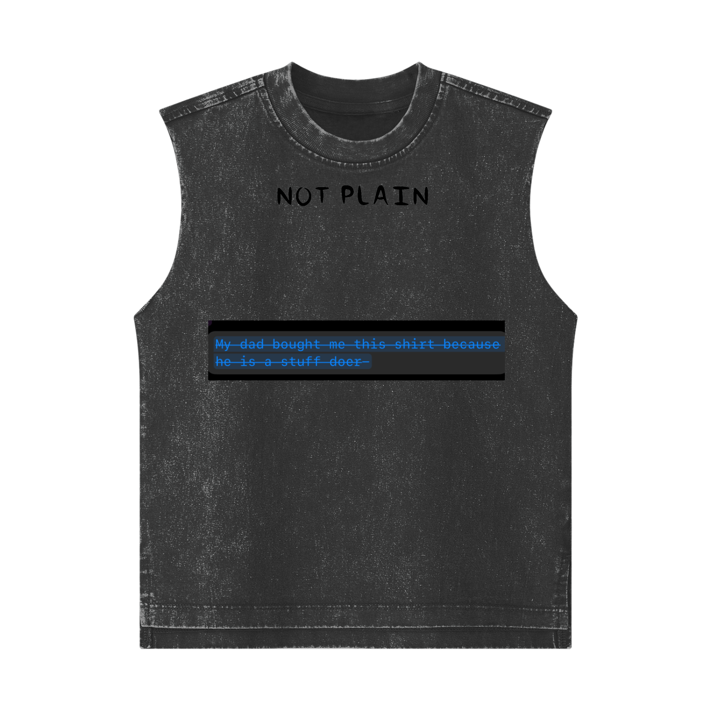 NOT PLAIN Kids' Tank Top